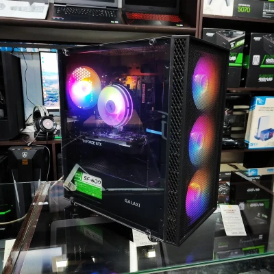 Игровой Компьютер GALAX Black Core i5 DDR4 16GB SSD 480GB GTX 1650S — миниатюра 6
