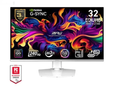 Монитор 32 MSI MPG 321URXW QD-Oled 4k 240hz — миниатюра 1