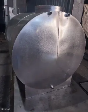 Бочка из оцинкованной стали 5000л.
