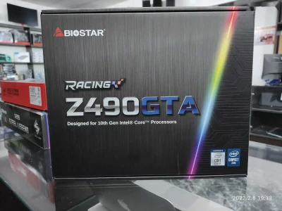 Материнская Плата Biostar Racing Z490-GTA LGA 1200 — миниатюра 1