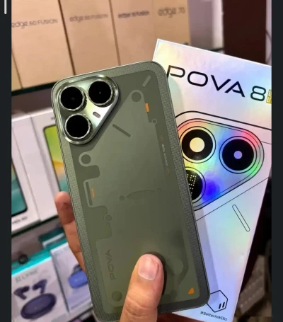 Teсno Pova 8 pro 5g 16/256Gb Blacк — миниатюра 2