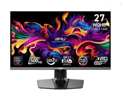 Монитор MSI MPG 27 2K 500Hz 271QR QD-OLED X50 — миниатюра 1