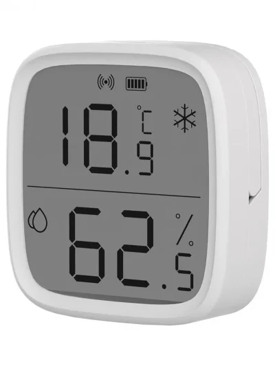 Умный ZigBee датчик температуры и влажности с дисплеем — миниатюра 4