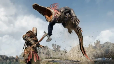 Игра God of war Ragnarok digital Deluxe для ps4 6.72 до 13 — миниатюра 4