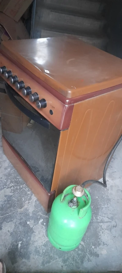 Электроплита с духовкой и с газовым баллоном