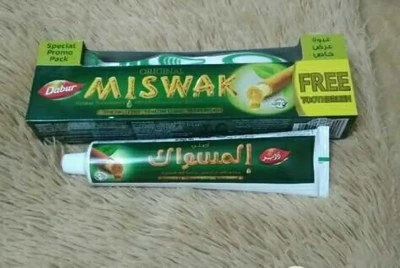 Зубная паста Miswak 190g +Зубная щётка — миниатюра 5