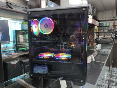 Игровой персональный компьютер Sama Black Argb i5-9400f 16GB/SSD 512GB GTX 1660T — миниатюра 4