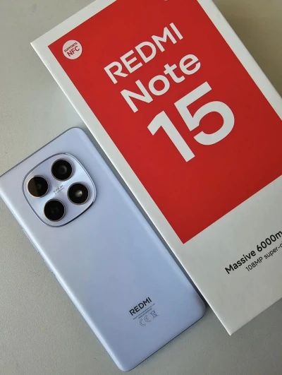Xiaomi Redmi Note 15 8+4/256Gb 6000мач black — миниатюра 3