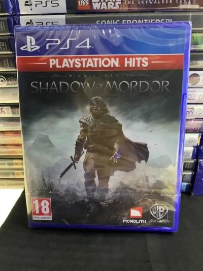 Диск Middle-earth Shadow of Mordor для PlayStation 4 — миниатюра 1