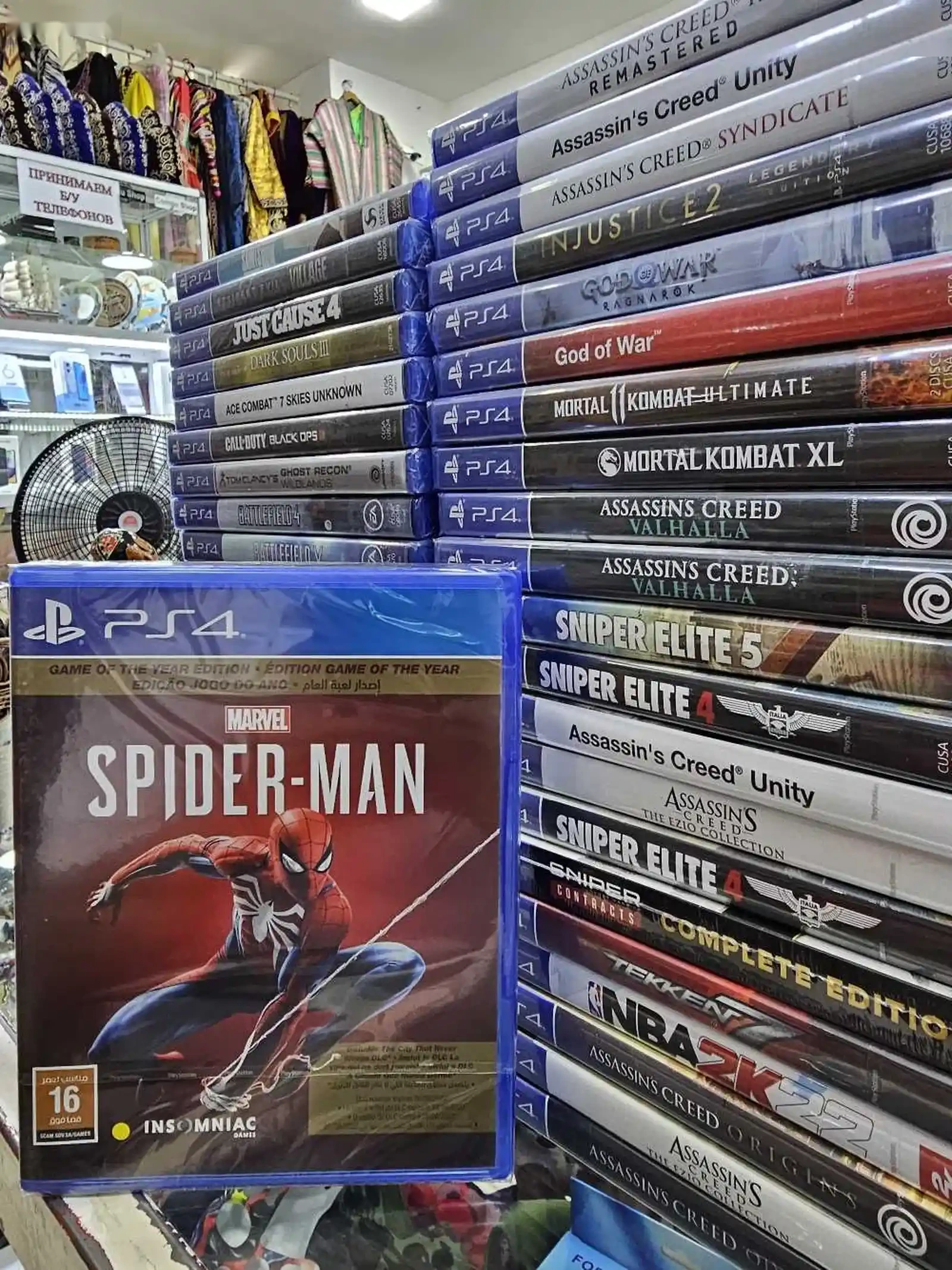 Игра Spider man Sony Playstation 4 — миниатюра 1