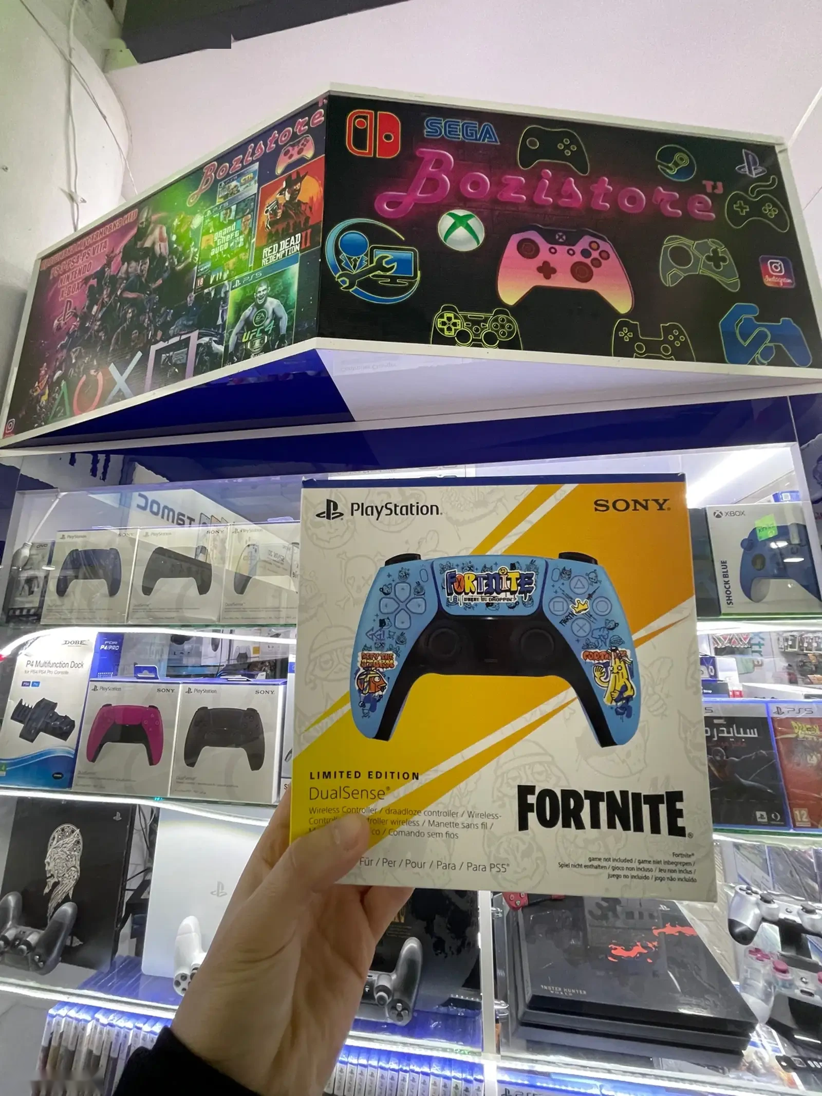 Джойстик ps5 Fortnite — миниатюра 1