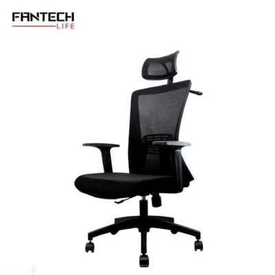 Компьютерное кресло Fantech OC-A258 с сетчатой спинкой и подголовником