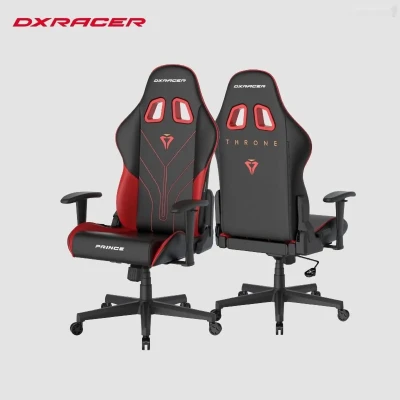 Игровое кресло DXRacer Prince Throne 2026 Black Red