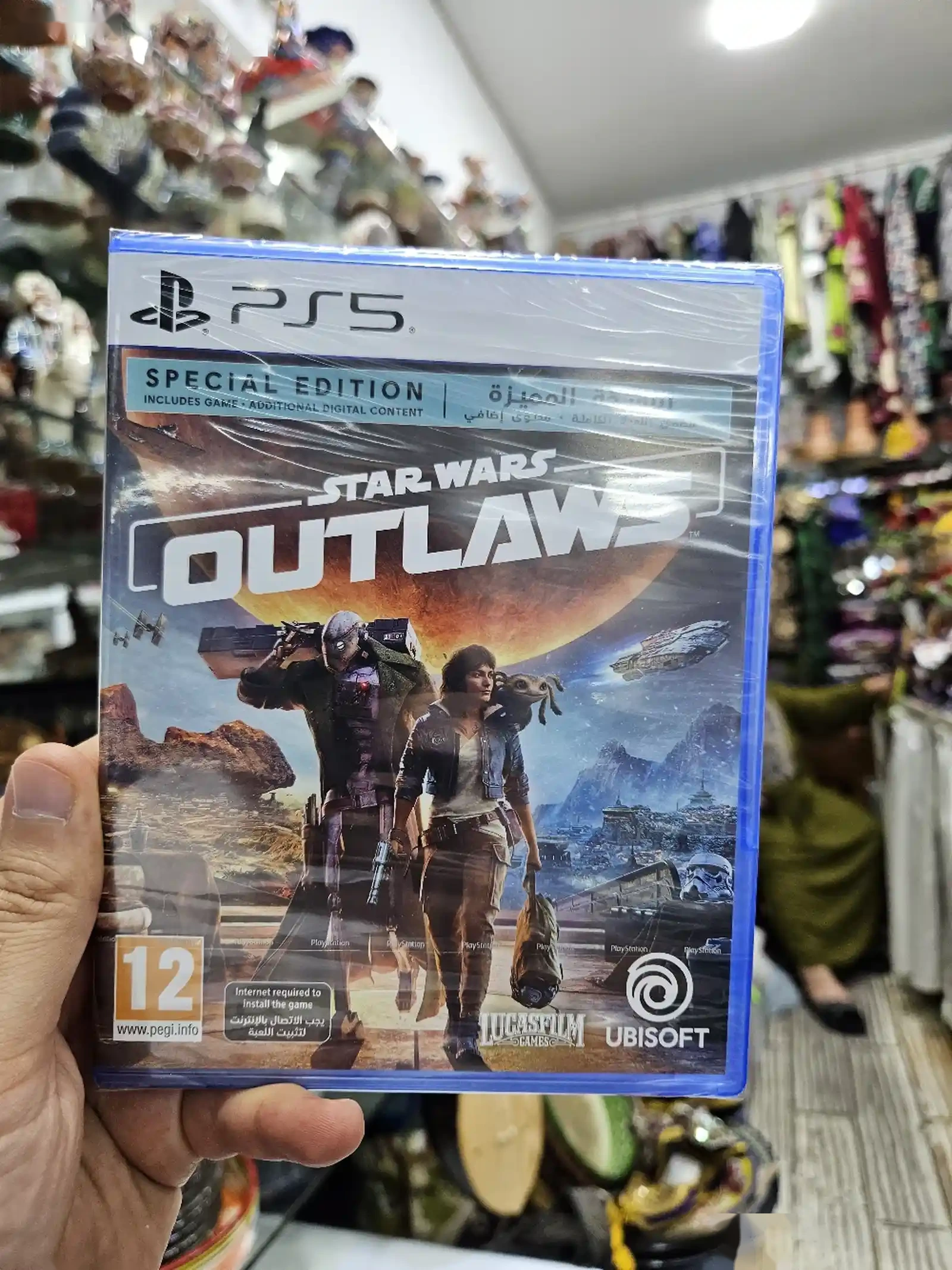 Игра Star Wars outlaws ps5 — миниатюра 1