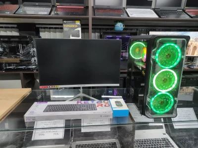 Игровой персональный компьютер Segotep Green Ryzen 5 RX 580 8GB — миниатюра 1