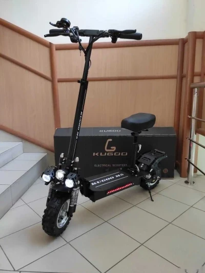 Электросамокат Kugoo M5 Jilong — миниатюра 5