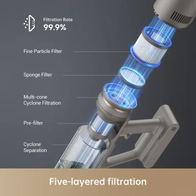 Беспроводной ручной пылесос Dreame Z10 Station Cordless Vacuum Cleaner — миниатюра 11