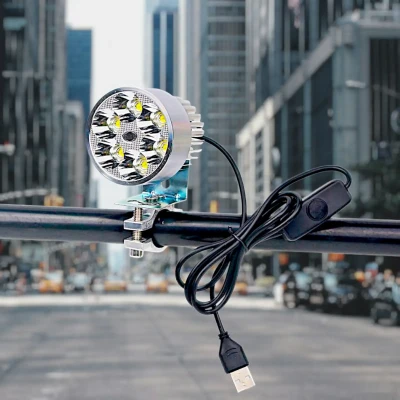 Супер-яркая LED-фара с USB-подключением — миниатюра 1