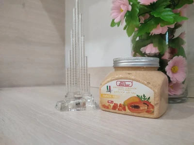 Отбеливающий скраб Papaya 500 грамм — миниатюра 2
