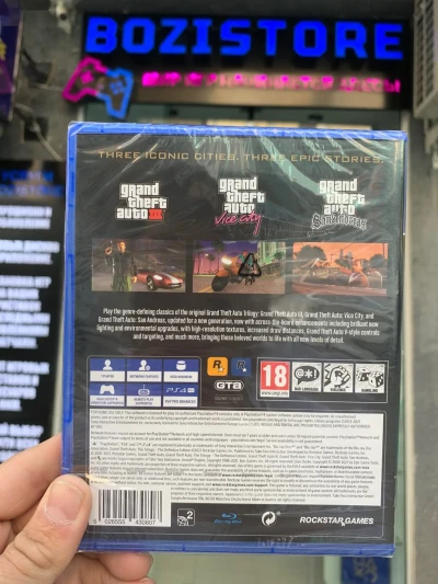 Игра GTA Trilogy The Definitive Edition для PlayStation 4 — миниатюра 2