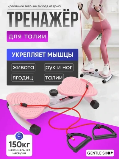 Диск для фитнеса с эспандерами — миниатюра 1