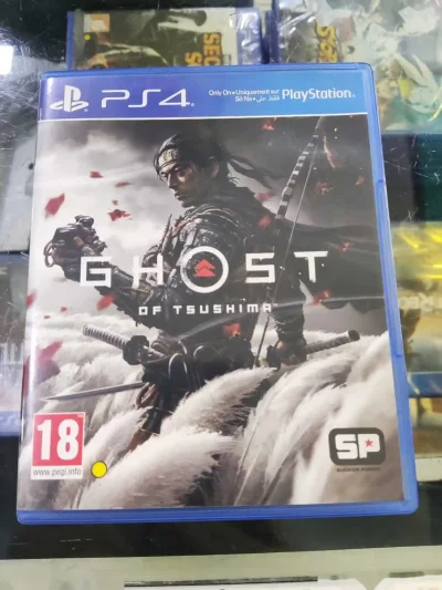 Диск с игрой Ghost of Tsushima на PS4 — миниатюра 1