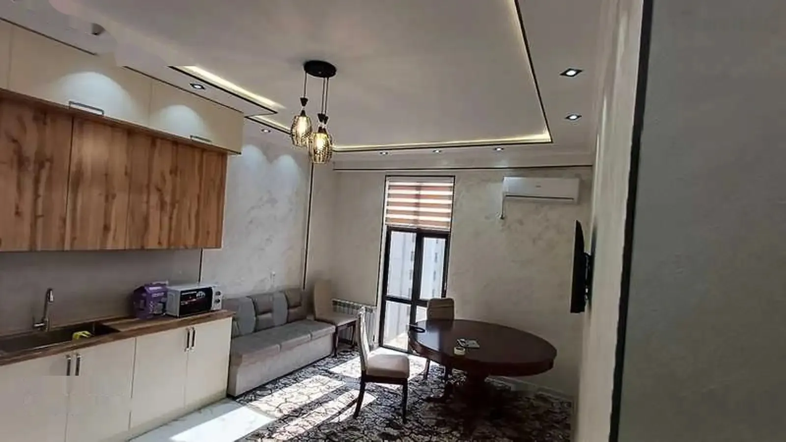 2-комн. квартира, 16 этаж, 73м², Шохмансур ру ба руи гостиницаи Хилтон — миниатюра 1