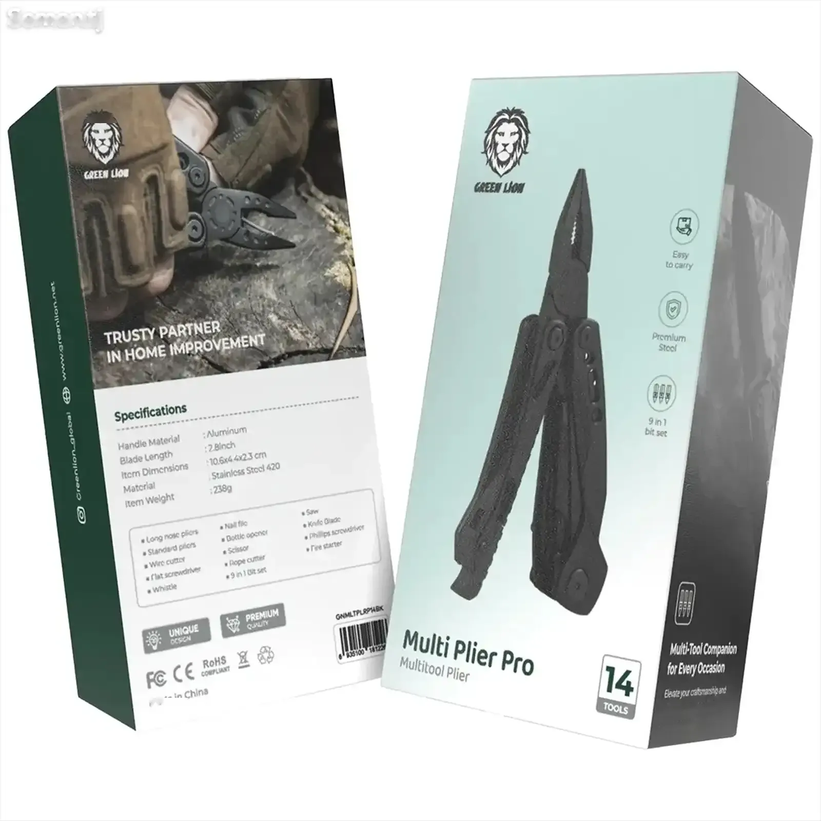 Мультитул Green Lion Multi Plier Pro
