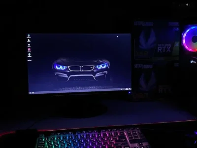 Персональный компьютер core i7 4770/RX 580 8GB/SSD 256/HDD 1TB — миниатюра 1