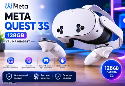VR-Очки Meta Quest 3S 128GB VR/MR Headset