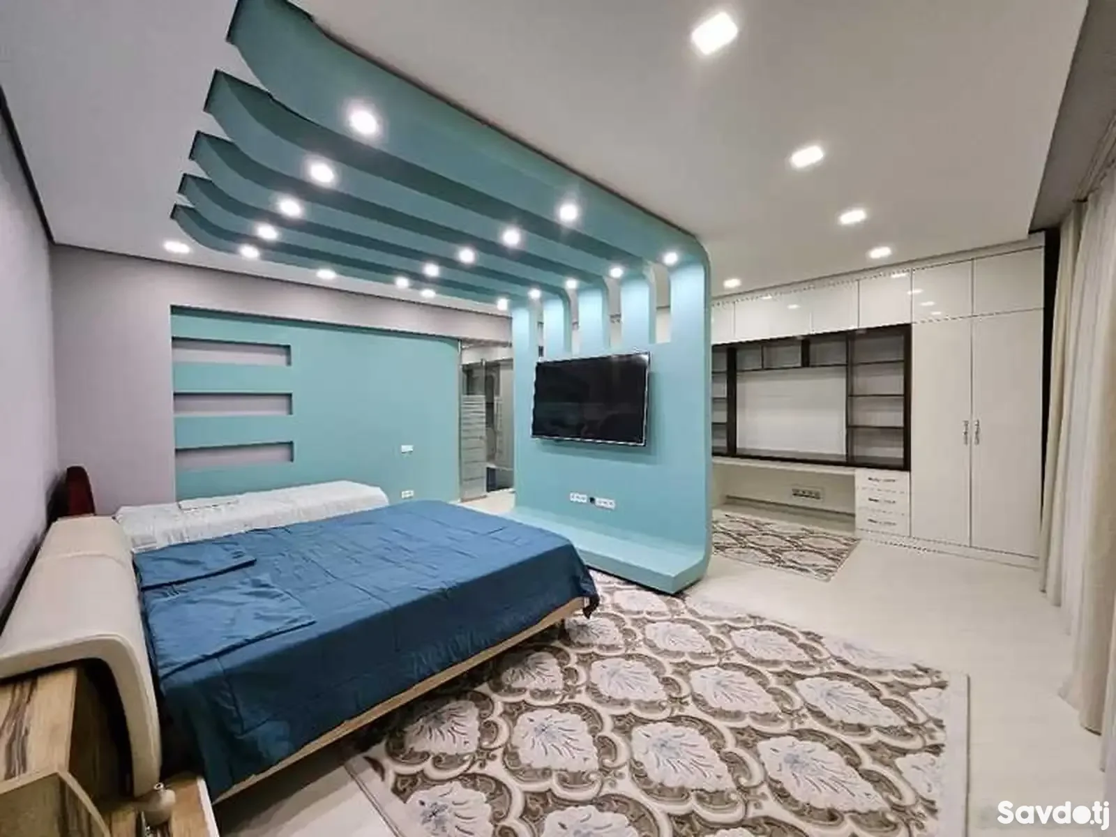 2-комн. квартира, 4 этаж, 120м², Дом печати, Алфемо, Бухоро Палас — миниатюра 4