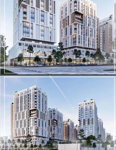 2-комн. квартира, 7 этаж, 84 м², И. Сомонӣ — миниатюра 1