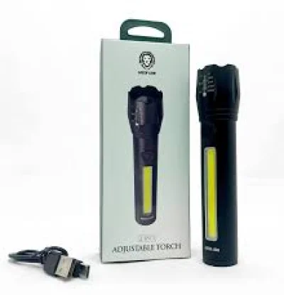 Фонарь Green Lion 2 in1 Adjustable Torch 3W LED 130lm 1200mAh