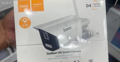 Уличная камера видеонаблюдения HOCO D4 Wi-Fi, HD IP65, белый