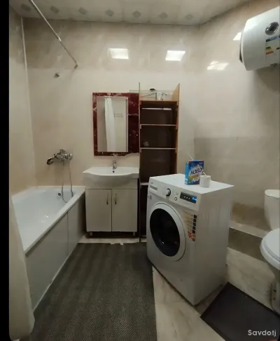 2-комн. квартира, 9 этаж, 60м², Сомони — миниатюра 5