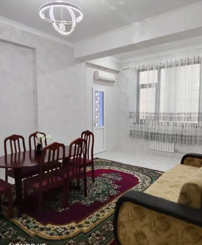 2-комн. квартира, 12 этаж, 54м², Исмоили Сомони, ОВИР — миниатюра 2