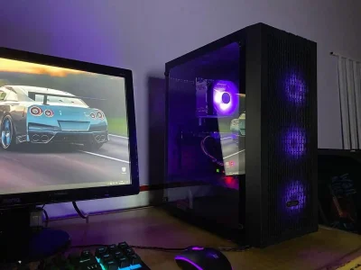 Игровой персональный компьютер core i5 4690/RAM 8GB/GTX 1060 3GB/SSD 256GB/HDD 1TB — миниатюра 1