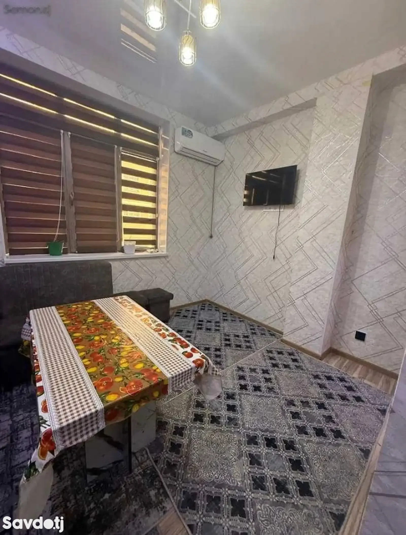 2-комн. квартира, 1 этаж, 52м², 19 микрорайон, Рахими — миниатюра 4