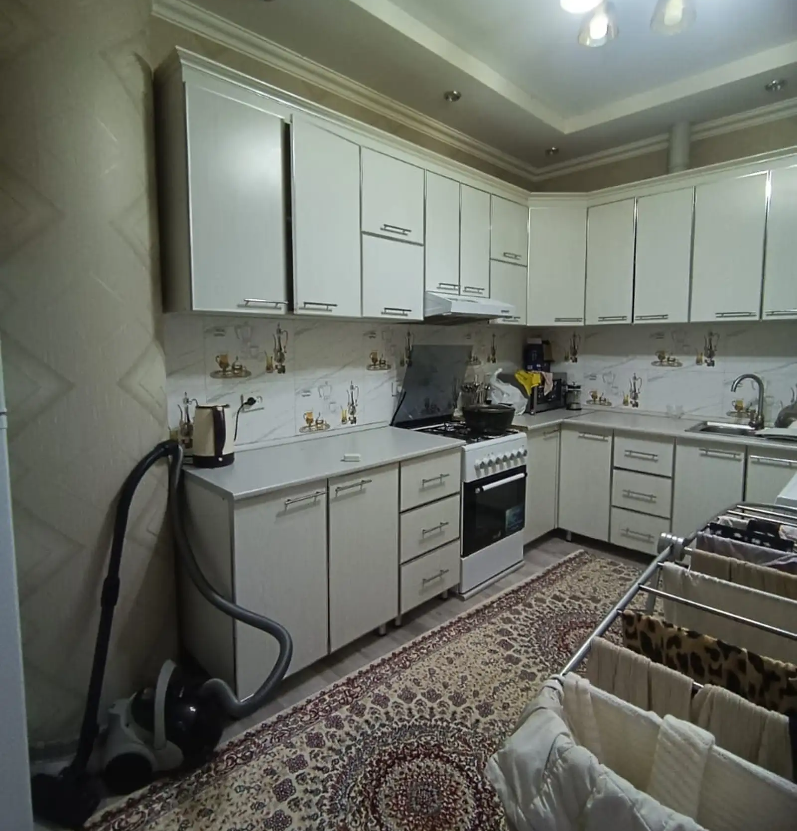 2-комн. квартира, 9 этаж, 65м², Шохмансур, Садбарг, доми Супермаркет Кавсар — миниатюра 5