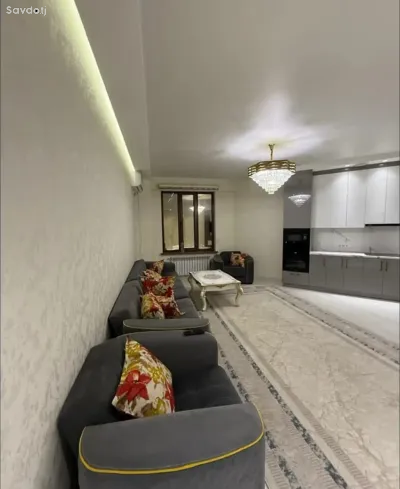 2-комн. квартира, 8 этаж, 84м², Сомони — миниатюра 7