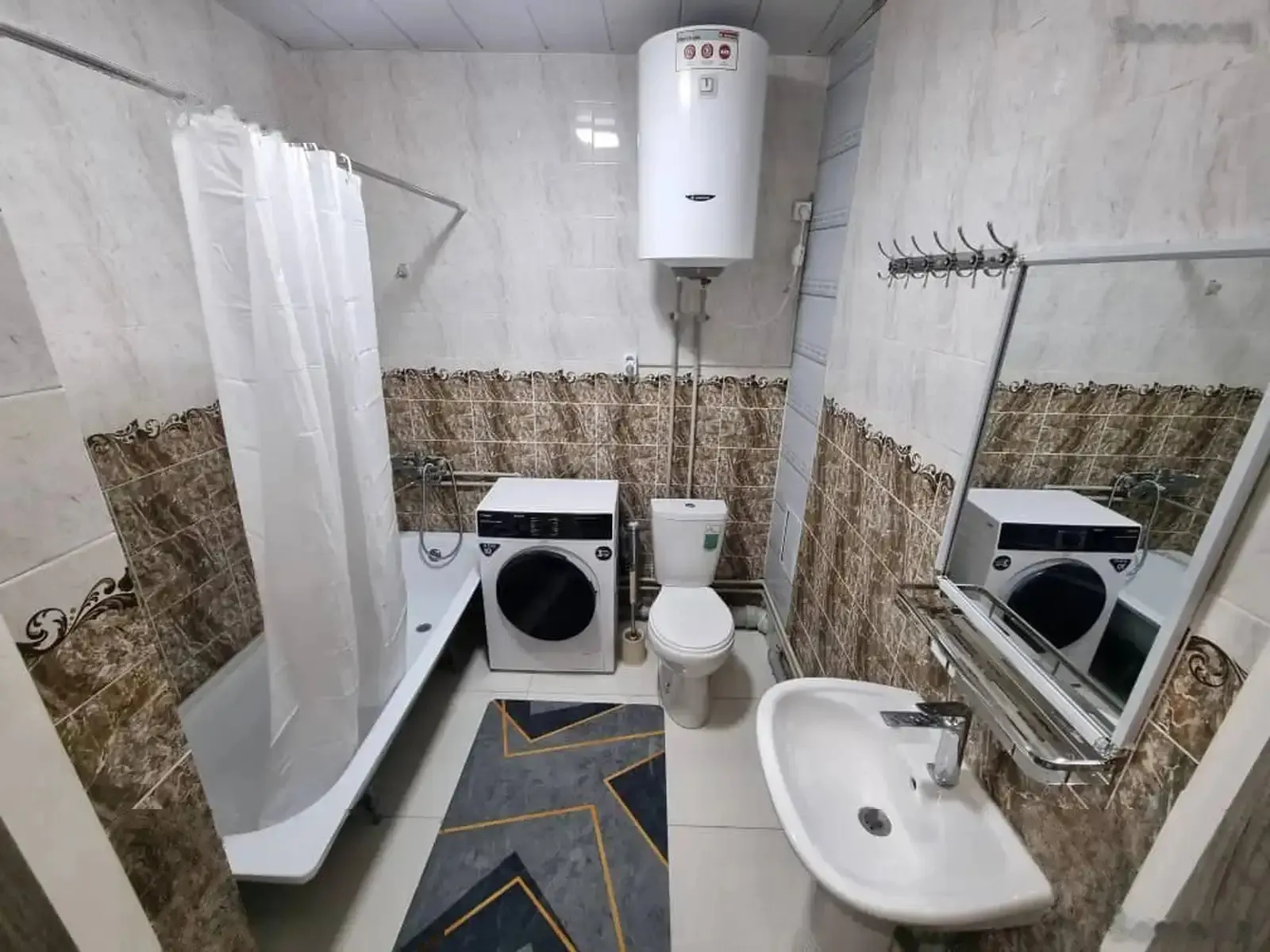 2-комн. квартира, 4 этаж, 80м², Фирдавси — миниатюра 12