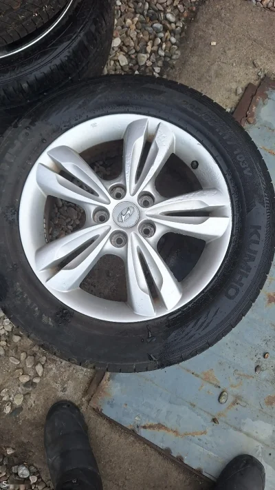 Диск R17 на Hyundai