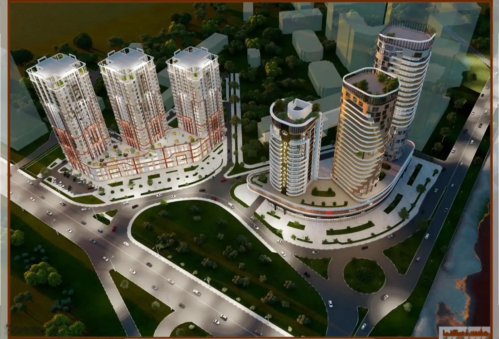 1-комн. квартира, 16 этаж, 77 м², Ресторан Сим-Сим