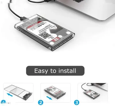 Прозрачный USB 3.0 Корпус для HDD/SSD 2.5 SATA 2139UC