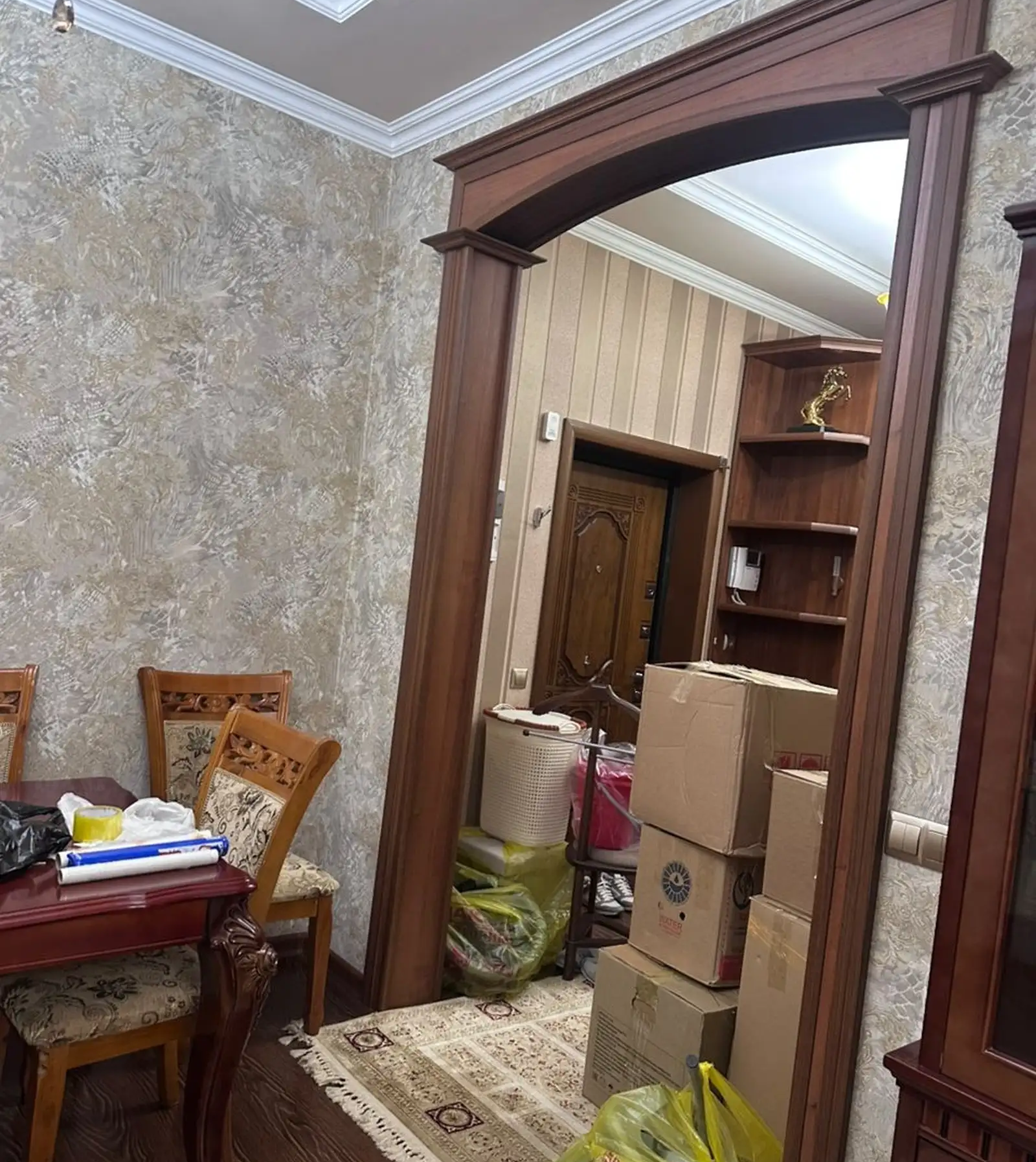 3-комн. квартира, 5 этаж, 95м², Сомони ру баруи Пединститут назди боги Истиклол — миниатюра 6