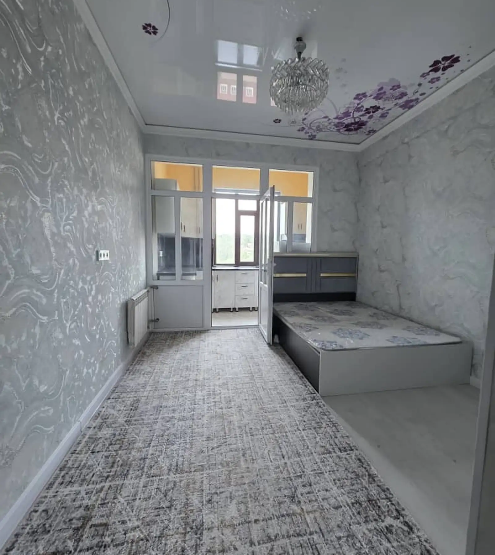 2-комн. квартира, 10 этаж, 60м², Шохмансур, Чордомаи Аэропорт — миниатюра 1