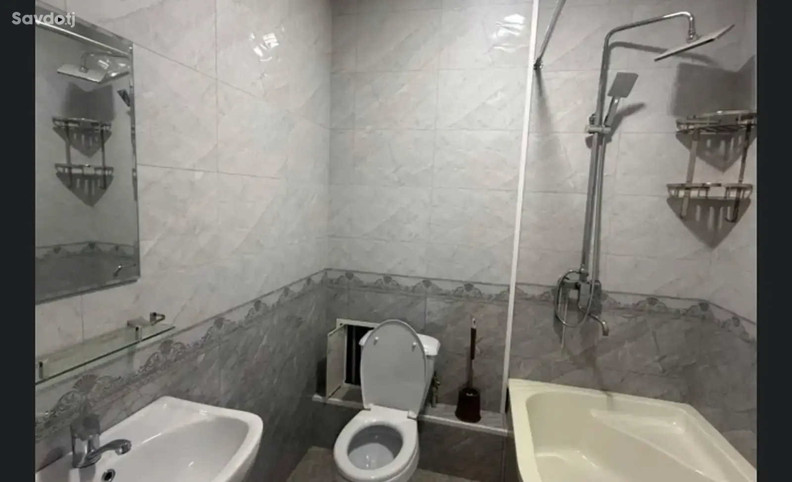 3-комн. квартира, 13 этаж, 100м², шохмансур. Овир. ГрандОтель — миниатюра 7