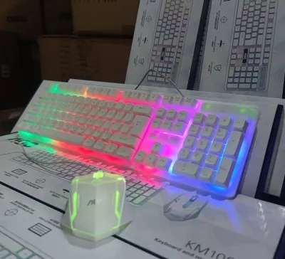 Клавиатура + мышка Aос KM100 RGB Проводной