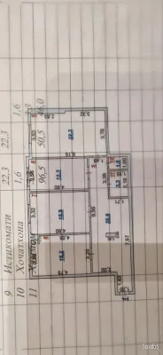 3-комн. квартира, 1 этаж, 97 м², Сино — миниатюра 12