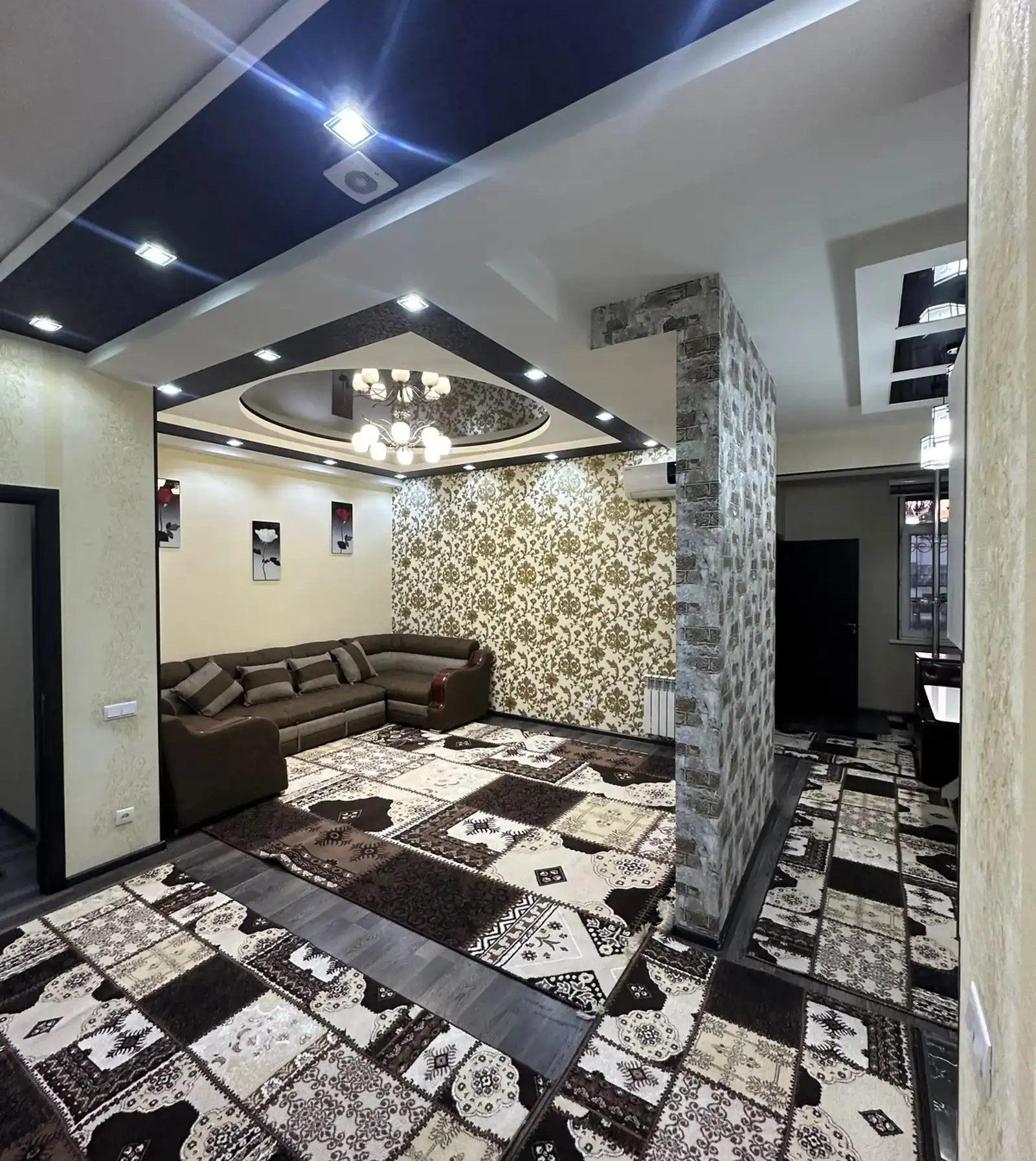 2-комн. квартира, 7 этаж, 90м², Садбарг, пушти точик Кристалл — миниатюра 6